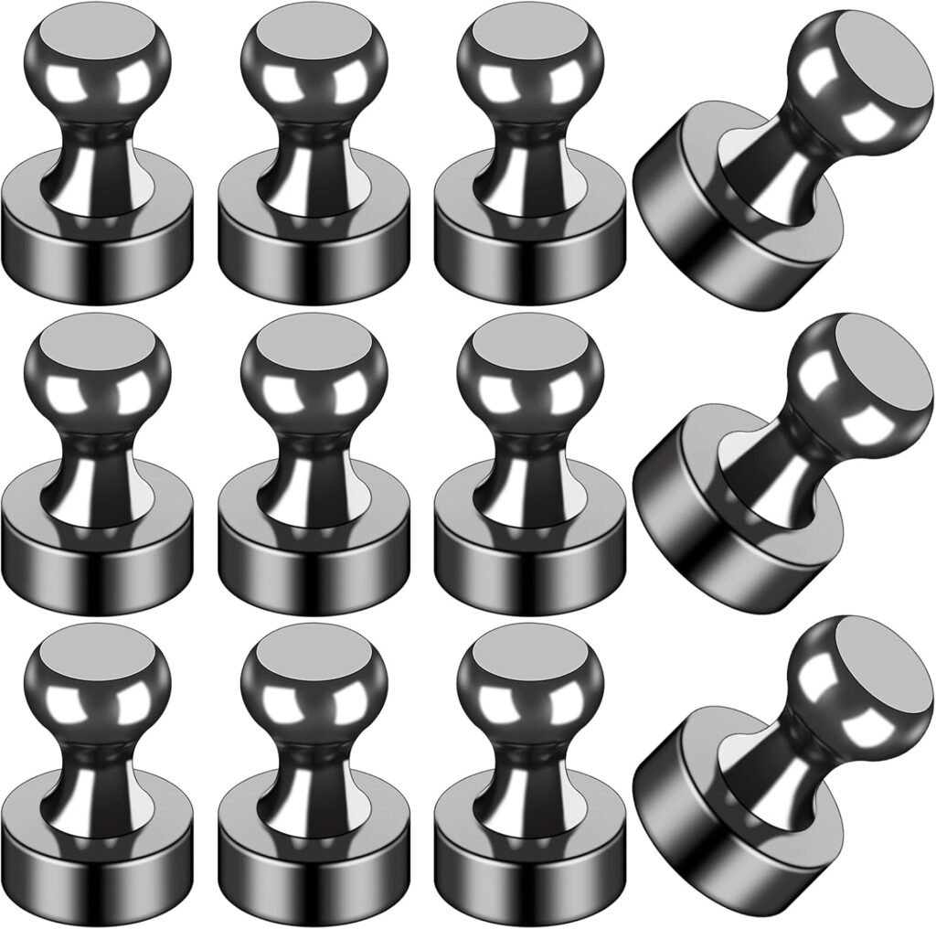 Refrigerator Magnets 12pcs Magnet Clips Fridge Magnetic Heavy Duty Clip Whiteboard Strong Chip Cruise Cabins Locker Refrigerador Paper Holder Office Cute Kitchen Funny Classroom Supplies Calendar